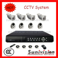China Supplier! ! ! New Design 8CH Waterproof Outdoor/Indoor CCTV System